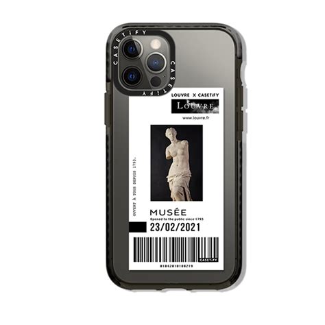 louvre collection phone case.